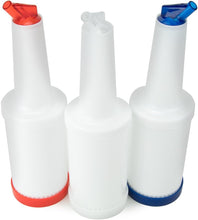 Cargar imagen en el visor de la galería, BOTE PARA MEZCLA 1 LT TAPA COLOR ROJO