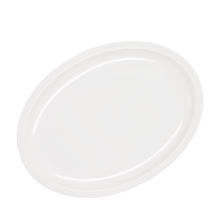 Cargar imagen en el visor de la galería, DM PLATO OVALADO 13.5" BLANCO 34 CM