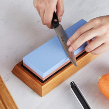 Cargar imagen en el visor de la galería, PIEDRA PARA AFILAR COMBINADA IBILI