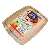 Cargar imagen en el visor de la galería, TABLA PARA ASADO 26X21X1,8 TECA