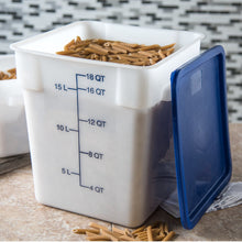 Cargar imagen en el visor de la galería, CONTENEDOR PP CUAD 18 QT BLANCO