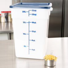 Cargar imagen en el visor de la galería, CONTENEDOR PP CUAD 22 QT BLANCO
