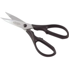 Cargar imagen en el visor de la galería, TIJERAS DE COCINA 20 CM MGO NEGRO
