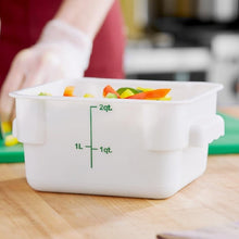 Cargar imagen en el visor de la galería, CONTENEDOR PP CUAD 02 QT BLANCO