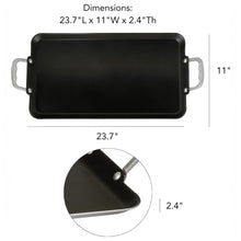 Cargar imagen en el visor de la galería, PARRILLA RECT QUEMADOR LISA