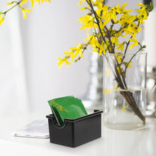 Cargar imagen en el visor de la galería, RECIPIENTE P/SOBRES DE AZUCAR NEGRO