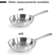 Cargar imagen en el visor de la galería, SARTEN FOODIE 24 CM AC INOX