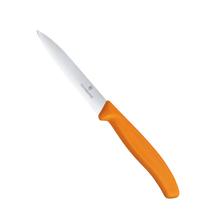 Cargar imagen en el visor de la galería, CUCHILLO 08 CM DENTADO NARANJA