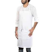Cargar imagen en el visor de la galería, MANDIL MASTER CHEF BLANCO