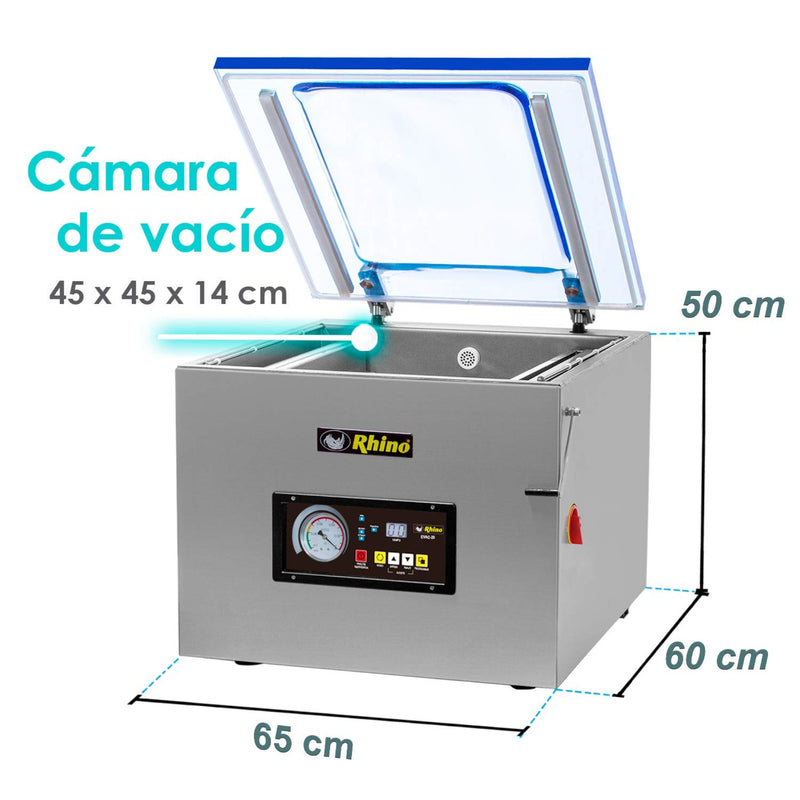 EMPACADORA RHINO AL VACIO 20m 3/H