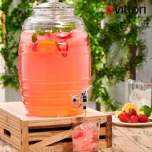 Cargar imagen en el visor de la galería, BARRIL CRISTAL C/LLAVE 10 LT