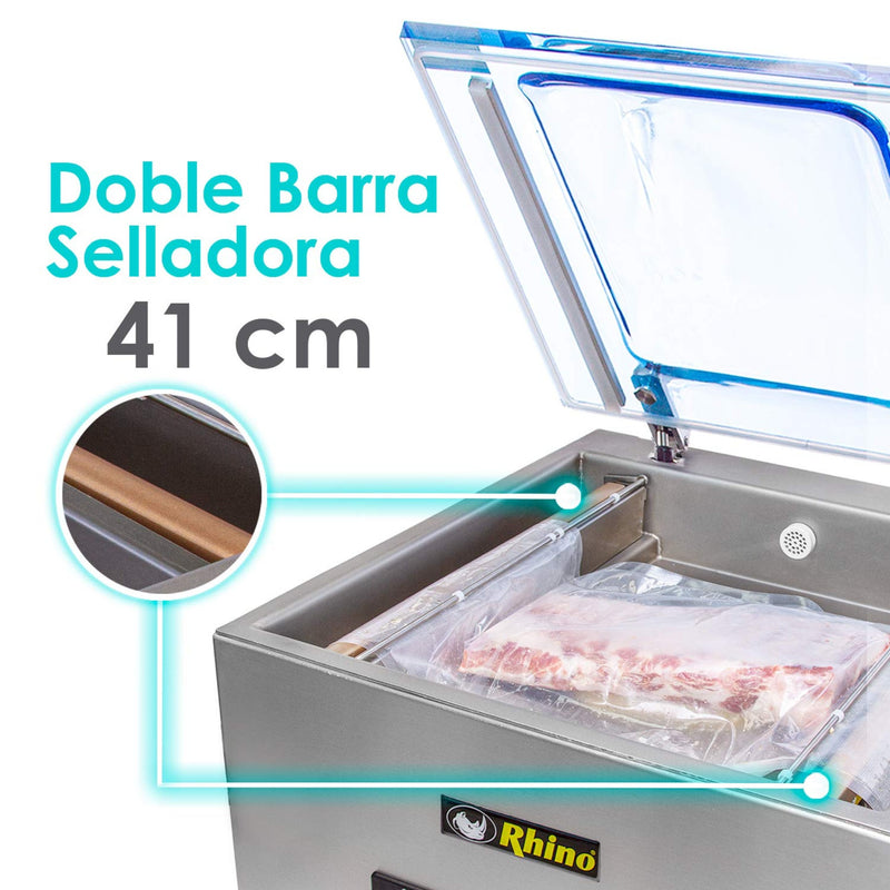 EMPACADORA RHINO AL VACIO 20m 3/H