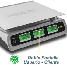 Cargar imagen en el visor de la galería, BASCULA BAR-08 RHINO 40 KG