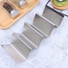 Cargar imagen en el visor de la galería, SOPORTE INOX PARA 3/4 TACOS IBILI