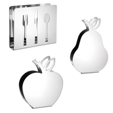 Cargar imagen en el visor de la galería, SERVILLETERO CUBIERTOS AC INOX