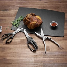 Cargar imagen en el visor de la galería, TIJERAS DE COCINA 20 CM MGO NEGRO