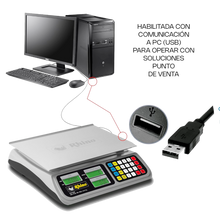 Cargar imagen en el visor de la galería, BASCULA BAR-8RS RHINO 40 KG