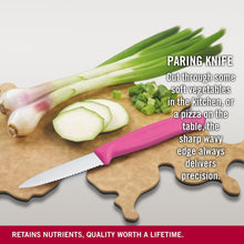 Cargar imagen en el visor de la galería, CUCHILLO 08 CM FILADO ROSA