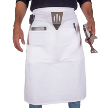 Cargar imagen en el visor de la galería, MEDIO MANDIL BASICO BLANCO