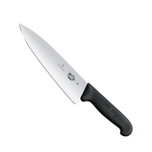 Cargar imagen en el visor de la galería, FIBROX CUCHILLO DE TRINCHAR NEGRO