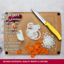Cargar imagen en el visor de la galería, CUCHILLO 08 CM FILADO AMARILLO