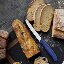 Cargar imagen en el visor de la galería, CUCHILLO 11 CM DENTADO AZUL