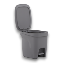 Cargar imagen en el visor de la galería, BASURERO COMPACT 7 LT GRIS