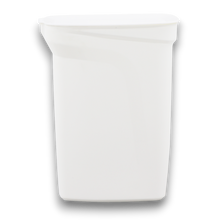 Cargar imagen en el visor de la galería, BASURERO COMPACT 10 LT BLANCO