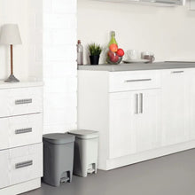 Cargar imagen en el visor de la galería, BASURERO COMPACT 10 LT GRIS