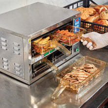 Cargar imagen en el visor de la galería, BANDEJA C/MANGO 1/3 x 2.5" AMBAR