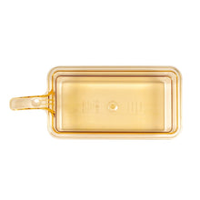 Cargar imagen en el visor de la galería, BANDEJA C/MANGO 1/3 x 2.5" AMBAR