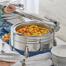 Cargar imagen en el visor de la galería, BANDEJA REDONDA P/CHAFER SIN DIVISON