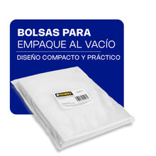 Cargar imagen en el visor de la galería, BOLSA 15 x 20 P/EMPAQUE AL VACIO C/100 PZ