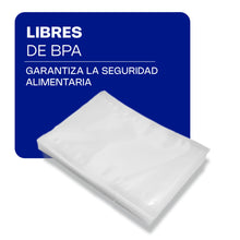 Cargar imagen en el visor de la galería, BOLSA 15 x 20 P/EMPAQUE AL VACIO C/100 PZ