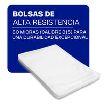 Cargar imagen en el visor de la galería, BOLSA 20 x 30 P/EMPAQUE AL VACIO C/100 PZ