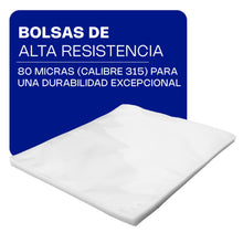 Cargar imagen en el visor de la galería, BOLSA 35 x 41 P/EMPAQUE AL VACIO C/100 PZ