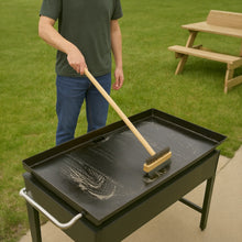 Cargar imagen en el visor de la galería, CEPILLO ALAMBRE Y RASPADOR P/PARRILLA