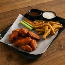 Cargar imagen en el visor de la galería, CHAROLA FAST FOOD 14 x 18" NEGRA