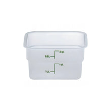 Cargar imagen en el visor de la galería, CONTENEDOR PP CUAD 02 QT TRANSLUCIDO