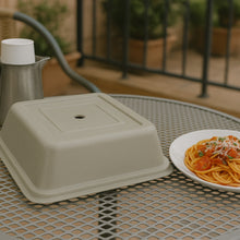 Cargar imagen en el visor de la galería, CUBRE PLATO 10x10" CUADRADO C/PERFO