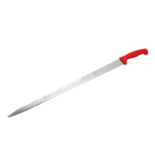 Cargar imagen en el visor de la galería, CUCHILLO CECINERO 22" MGO ROJO