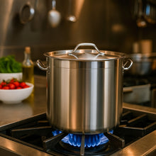 Cargar imagen en el visor de la galería, OLLA AC INOX 12 LT C/TAPA