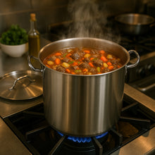 Cargar imagen en el visor de la galería, OLLA AC INOX 12 LT C/TAPA