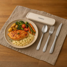 Cargar imagen en el visor de la galería, JUEGO CUBIERTOS 4 PZ C/ESTUCHE