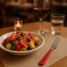 Cargar imagen en el visor de la galería, LEME TENEDOR DE MESA ROJO