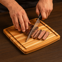 Cargar imagen en el visor de la galería, TABLA CHURRASCO 21X21 CM CUAD