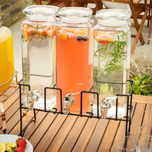 Cargar imagen en el visor de la galería, DISPENSADOR TRIPLE 3 LT C/U C/BASE METAL