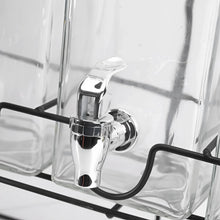 Cargar imagen en el visor de la galería, DISPENSADOR TRIPLE 3 LT C/U C/BASE METAL