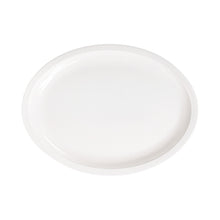 Cargar imagen en el visor de la galería, DM PLATO OVALADO 11.5" BLANCO 30 CM