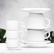 Cargar imagen en el visor de la galería, DURALEX TAZA CAFE C/PLATILLO